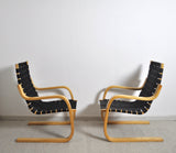 Alvar Aalto Lounge Chair, Model 406 by Artek