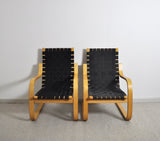 Alvar Aalto Lounge Chair, Model 406 by Artek