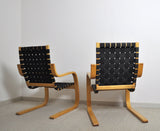 Alvar Aalto Lounge Chair, Model 406 by Artek