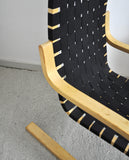 Alvar Aalto Lounge Chair, Model 406 by Artek
