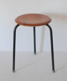 Danish Modern "Dot" Stool designed by Arne Jacobsen for Fritz Hansen