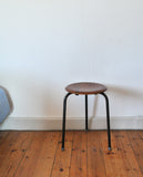 Danish Modern "Dot" Stool designed by Arne Jacobsen for Fritz Hansen