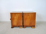 Danish Art Deco Pair of Nightstands or Small Cabinets, 1930s