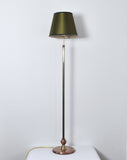 Art Deco Floor Lamp in Brass and Copper