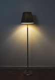 Art Deco Floor Lamp in Brass and Copper