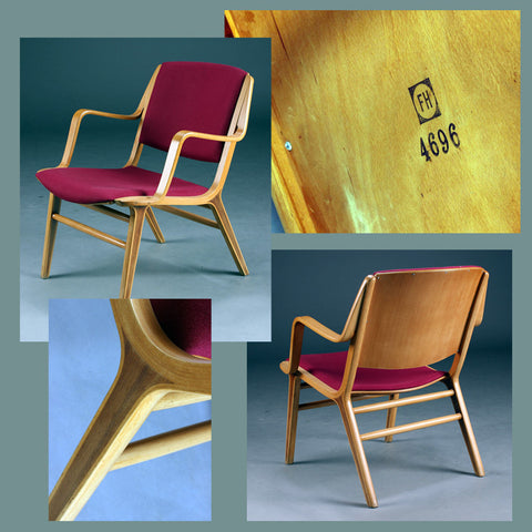 Ax-chair by Peter Hvidt & Orla Mølgaard-Nielsen