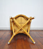 20th Century Rattan and Bamboo Armchair