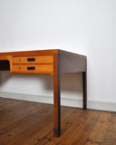 Scandinavian Modern mahogany desk by Ejnar Larsen and Aksel Bender Madsen