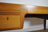 Scandinavian Modern mahogany desk by Ejnar Larsen and Aksel Bender Madsen