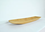 Handcrafted Danish Birch Dish with an Organic Design, 1960s