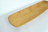 Handcrafted Danish Birch Dish with an Organic Design, 1960s
