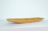 Handcrafted Danish Birch Dish with an Organic Design, 1960s
