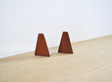 Scandinavian Modern Bookends, 1960s