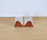 Scandinavian Modern Bookends, 1960s
