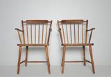 Børge Mogensen dining chairs for FDB Møbler 1940s, set of 8