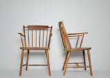 Børge Mogensen dining chairs for FDB Møbler 1940s, set of 8