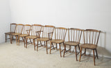 Børge Mogensen dining chairs for FDB Møbler 1940s, set of 8