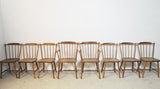 Børge Mogensen dining chairs for FDB Møbler 1940s, set of 8