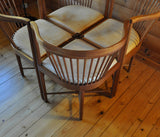 Børge Mogensen set of 4 King of Diamonds chairs