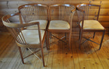 Børge Mogensen set of 4 King of Diamonds chairs