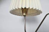 Danish Brass Swing Arm Wall Lamp, 1950s