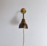 Danish Modern Brass Wall Lamp in the Style of Vilhelm Lauritzen, 1960s