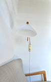 Brass Wall Lamp by Norwegian Astra in the 1950s