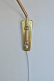 Brass Wall Lamp by Norwegian Astra in the 1950s