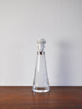 Scandinavian Modern White Glass Table Lamp by Carl Fagerlund for Orrefors