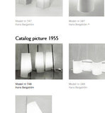 Catalog picture of a rare swedish table lamp by Hans Bergström, 1955