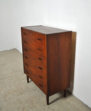 Danish Cabinetmaker Chest of Drawers in teak, 1960s