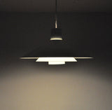 Trapez pendant lamp designed by Christian Hvidt for Nordisk Solar Compagni
