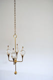 Clear Drops oil lamp candelabra by Freddie Andersen, Denmark