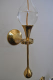 Clear Drops oil wall lamps by Freddie Andersen, Denmark