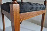 Elegant classic Danish Empire Armchair in mahogany with inlays