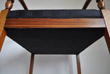 Elegant classic Danish Empire Armchair in mahogany with inlays