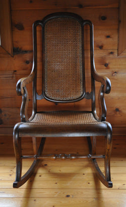 Danish vintage rocking chair