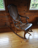 Danish vintage rocking chair