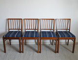 Set of 4 Danish dining chairs in the style of Jacob Kjær, 1940s