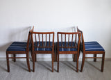 Set of 4 Danish dining chairs in the style of Jacob Kjær, 1940s