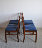 Set of 4 Danish dining chairs in the style of Jacob Kjær, 1940s