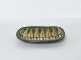 Scandinavian Modern Ceramic Dish by Dybdahl Keramik, Denmark 1960s