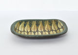Scandinavian Modern Ceramic Dish by Dybdahl Keramik, Denmark 1960s
