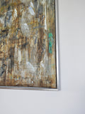 Abstract contemporary Danish painting by Mette Birckner