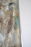 Abstract contemporary Danish painting by Mette Birckner
