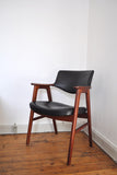 Teak armchair model 43 by Erik Kirkegaard for Høng Stolefabrik in the 50s.