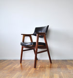 Danish Modern Teak Armchair by Erik Kirkegaard from the 1960s