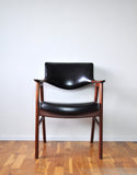 Danish Modern Teak Armchair by Erik Kirkegaard from the 1960s