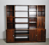 Finn Juhl Modular Rosewood Wall Unit for France & Søn, 1966