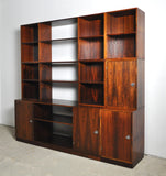 Finn Juhl Modular Rosewood Wall Unit for France & Søn, 1966